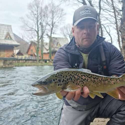 Fly Fishing Bosnia, river Ribnik